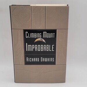 Richard Dawkins Climbing Mount Improbable Hardcover 1st Am Ed 1996 Science